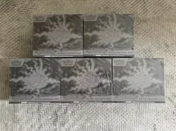 5x Pokemon TCG Pitch Black Pokemon Center ETB Elite Trainer Box Brand New Sealed - Image 1