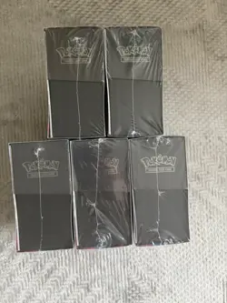 5x Pokemon TCG Pitch Black Pokemon Center ETB Elite Trainer Box Brand New Sealed - Image 3