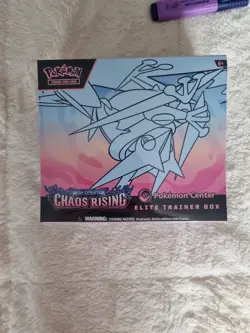 Pokemon TCG Chaos Rising Pokemon Centre Elite Trainer Box - Image 1
