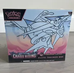 Pokemon Center Elite Trainer Box Chaos Rising Brand New & Sealed ✅Quick Shipping - Image 1