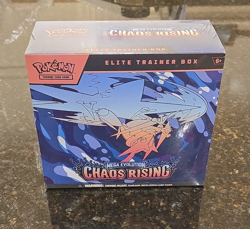 Pokemon TCG Elite Trainer Box Mega Evolution Chaos Rising Greninja 2024 65 Cards - Image 1