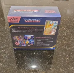 Pokemon TCG Elite Trainer Box Mega Evolution Chaos Rising Greninja 2024 65 Cards - Image 2