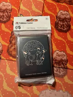 Espeon & Umbreon Starry Constellations Sleeves Pokemon Center 2018 - Image 1