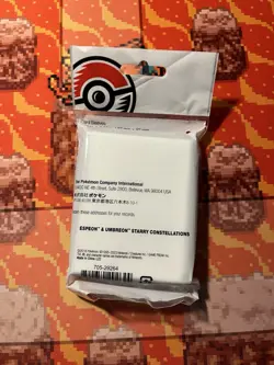 Espeon & Umbreon Starry Constellations Sleeves Pokemon Center 2018 - Image 2