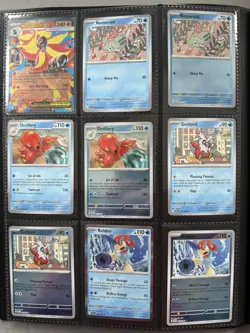 Pokemon Chaos Rising Complete Master Base Set including all reverse holo and EX - Image 5