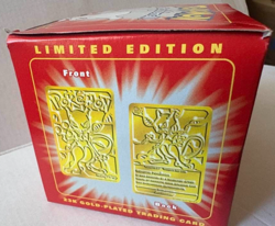 1999 Burger King Gold Plated Pokemon Card Pikachu (Brand New Sealed) - Image 3