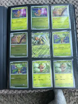 Pokemon Chaos Rising Master Set 86% Complete In Binder No Duplicates See Pics - Image 1