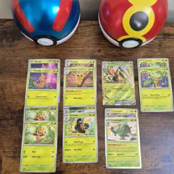 Pokemon TCG Chaos Rising Complete Master Base Set Including RH AND EX Holos - Image 2