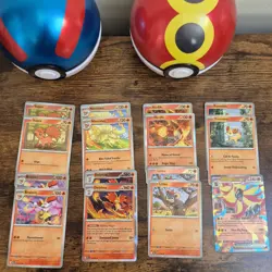 Pokemon TCG Chaos Rising Complete Master Base Set Including RH AND EX Holos - Image 3