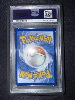 2025 POKEMON WHT EN-WHITE FLARE BLACK WHITE RARE #173 RESHIRAM EX PSA 10 - Image 4