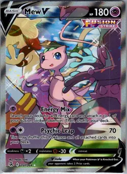 Mew V (Alternate Full Art) 251/264 SWSH08: Fusion Strike - Pokemon Card - NM - Image 1
