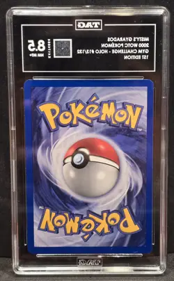 Pokemon 2000 Gym Challenge Misty's Gyarados 13/132 Holo 1st ED TAG 8🌀SWIRL🌀 - Image 2