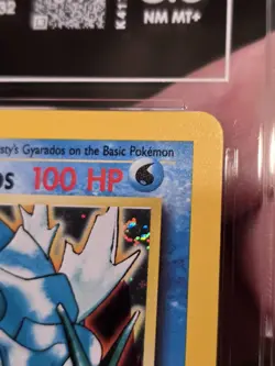 Pokemon 2000 Gym Challenge Misty's Gyarados 13/132 Holo 1st ED TAG 8🌀SWIRL🌀 - Image 3