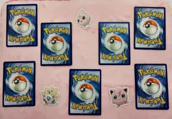 Cute Pokemon TCG Bundle - NM/LP, Common 15x Mixed Lot + Free Stickers - Image 4