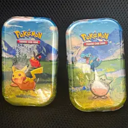 Pokemon TCG Paldea Evolved Mini Tin Lot of 2 (2026) - Image 1