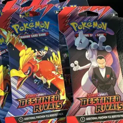 Lot Of 10 Destined Rivals Sleeved Booster Packs New Sealed Pokemon TCG - Image 2