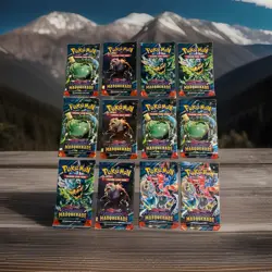 2023 Pokemon TCG: Twilight Masquerade Booster Packs Factory Sealed - 12 Pack Lot - Image 1