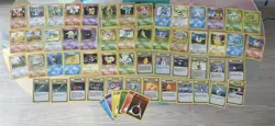 Pokemon TCG Base Set 1999 Vintage Lot of 59 (Uncommon, Common & Trainer / Rare) - Image 5