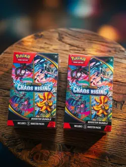 2 x Pokemon TCG: Mega Evolution Chaos Rising Booster Bundle (12 Packs) - NEW - Image 1
