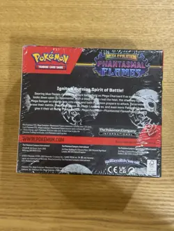 Pokemon TCG Mega Evolution Phantasmal Flames Booster Box Sealed English 2025 - Image 2