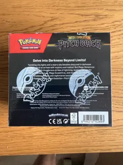 Pokemon TCG: Mega Evolution-Pitch Black Booster Display Box (36 Packs) Sealed - Image 4