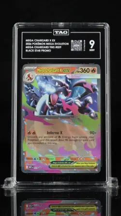 2026 Pokemon Mega Charizard x EX Tin Promo Card #029 TAG 9 - Image 1