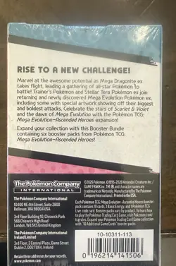 Pokemon TCG Mega Evolution: Ascended Heroes Booster Bundle Box - 6 Packs - Image 3