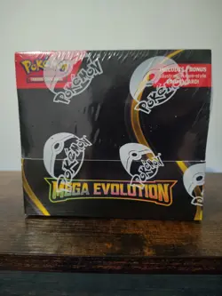 Pokemon TCG Mega Evolution Enhanced Booster Box | Sealed 36 Packs | Bonus Promo - Image 1