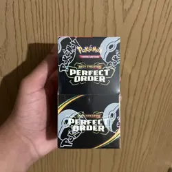 Pokemon TCG Mega Evolution Perfect order Half Booster Box (18 Packs) - Sealed - Image 1