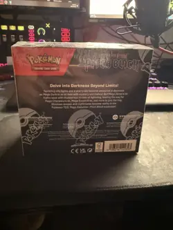 Pokemon TCG: Mega Evolution-Pitch Black Booster Display Box (36 Packs) Sealed - Image 1