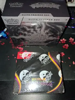 Pokemon TCG Pitch Black Bundle 1 ETB & 1 Booster Box 45 Booster Pack In Total Nm - Image 1
