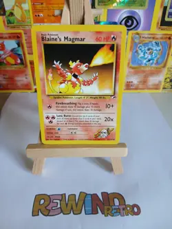 Pokemon TCG Blaine's Magmar Gym Heroes 37/132 Regular - Image 1