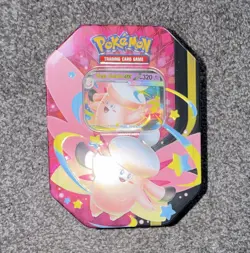 Pokemon TCG Mega Clefable ex Promo Tin Box 1 Card English Standard Size - Image 1