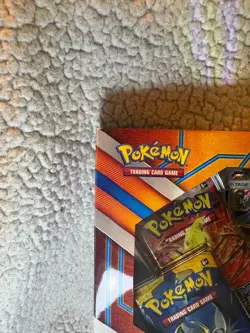 Pokemon TCG Sealed Lycanroc GX Box With 4 Booster Packs XY & S&M Era Evolutions - Image 3