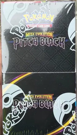Pokemon TCG Mega Evolution: Pitch Black Booster Box 18 Packs - Image 1