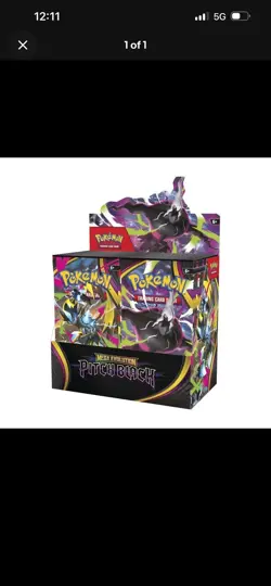 Pokemon TCG Mega Evolution: Pitch Black Booster Display Box (36 Packs) - Image 2