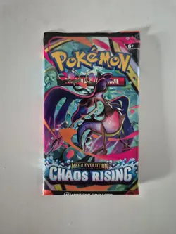 Pokemon TCG Mega Evolution Chaos Rising - 10x Booster Pack Lot English - Image 2
