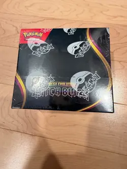 Sealed Pokemon TCG Mega Evolution Pitch Black Booster Display Box 36 Packs - Image 1