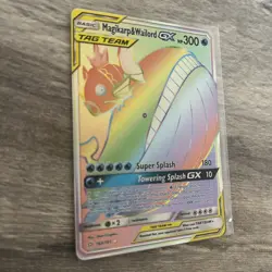 Magikarp & Wailord GX Secret Rainbow 183 Team Up Sun & Moon Tag Team Pokemon - Image 2