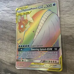 Magikarp & Wailord GX Secret Rainbow 183 Team Up Sun & Moon Tag Team Pokemon - Image 3