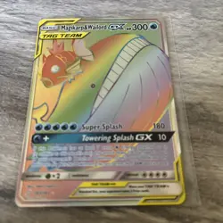 Magikarp & Wailord GX Secret Rainbow 183 Team Up Sun & Moon Tag Team Pokemon - Image 4