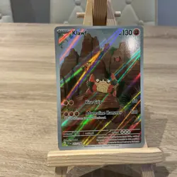 Pokemon TCG Klawf Scarlet Violet Base Set Holo Card 217/198 Illustration Rare - Image 1