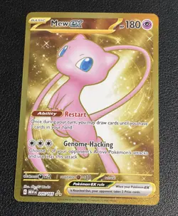 Mew ex 205/165 Gold Hyper Rare Pokemon 151 Scarlet & Violet Holo - Image 2