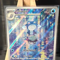 Pokemon TCG Poliwhirl - Illustration Rare Scarlet & Violet 151 Set -176/165 - Image 1