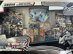 Unova Heavy Hitters Premium Collection Black Bolt White Flare Sealed Box - Image 2