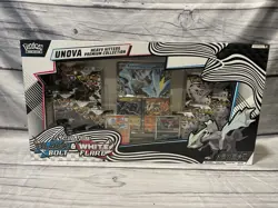 Pokemon TCG Unova Heavy Hitters Premium Collection Black Bolt & White Flare NEW - Image 1