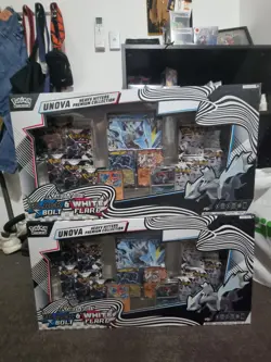 TWO Pokemon Unova Heavy Hitters Premium Collection Black Bolt White Flare Sealed - Image 1