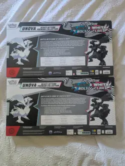 Pokemon TCG: Unova Heavy Hitters Premium Collection x2 Black Bolt White Flare - Image 2