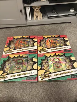 Pokemon TCG Ascended Heroes Mega ex Collection Boxes – Sealed Brand new x4 - Image 1