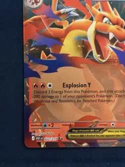 Pokemon TCG Mega Charizard Y EX 022/217 Ascended Heroes 2016 Holo English NM - Image 2